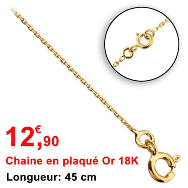Chaine en plaqué Or