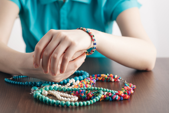 Bracelet personnalisable en pierre naturelle