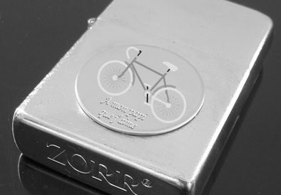 Briquet gravé pour son grand-père