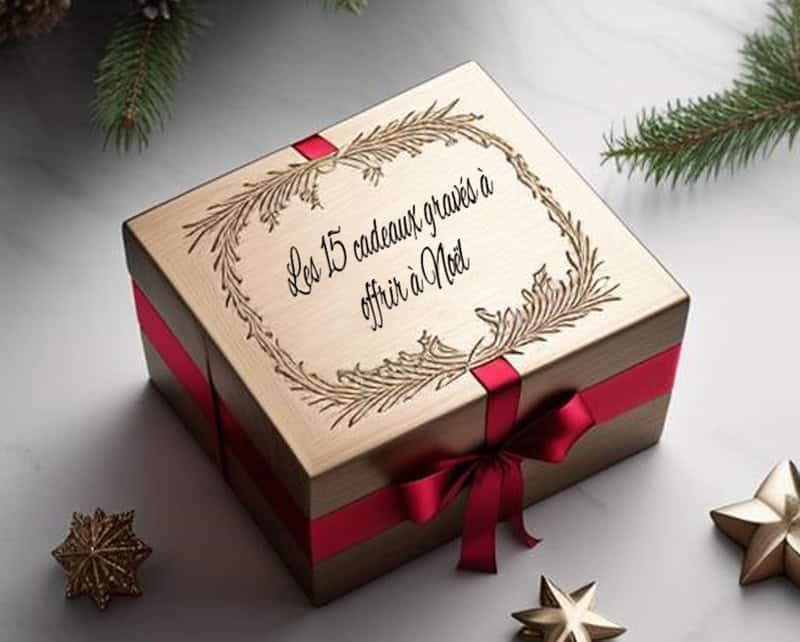 Cadeau gravure personnalisée à offrir pour Noël