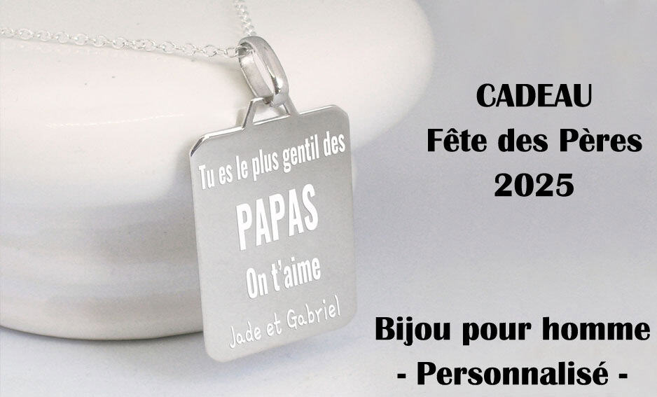 Cadeau personnalisé fête des Pères 2025