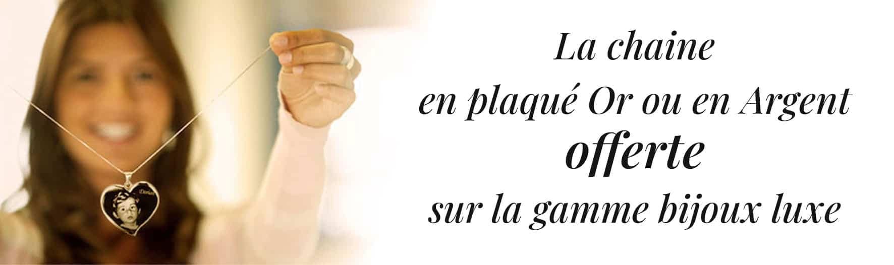 Bijoux personnalisés avec gravure